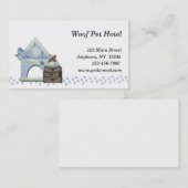 ペット搭乗の名刺 名刺 (正面/裏面)