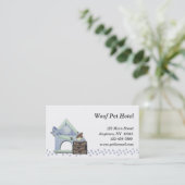 ペット搭乗の名刺 名刺 (スタンド正面)