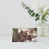 ペット搭乗サービス 名刺 (スタンド正面)