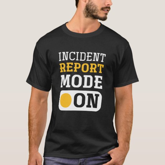 ペット救難動物駆除の事故通報モード Tシャツ (正面)