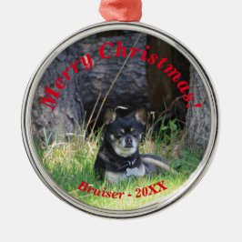 ペット最高のフレンドフォーエバーキープサプライズ メタルオーナメント