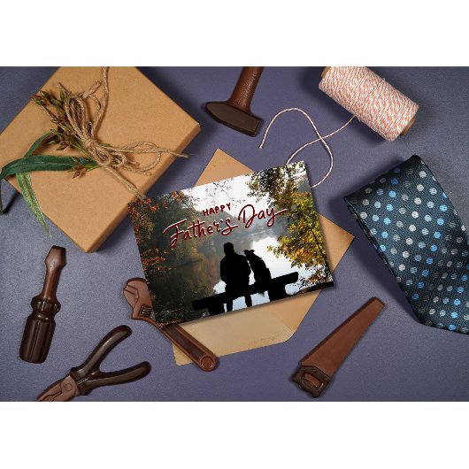 ペット父の折り畳みホリデーカードからハッピーホテル シーズンカード