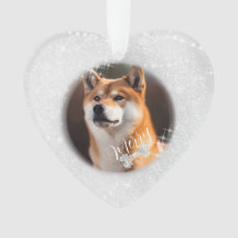 ペット犬のクリスマスシルバー