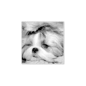 ペット犬の子犬のカスタム写真 ラバースタンプ (インプリント)