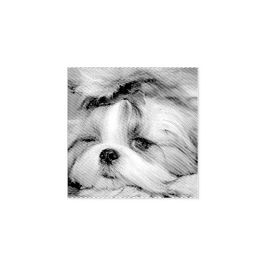 ペット犬の子犬のカスタム写真 ラバースタンプ (インプリント)