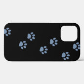 ペット犬の猫のパットプリント Case-Mate iPhoneケース (裏面 (横))