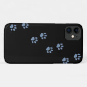 ペット犬の猫のパットプリント Case-Mate iPhoneケース (裏面(横))