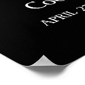 ペット犬の記念カスタム写真コラージペットロス ポスター (角)