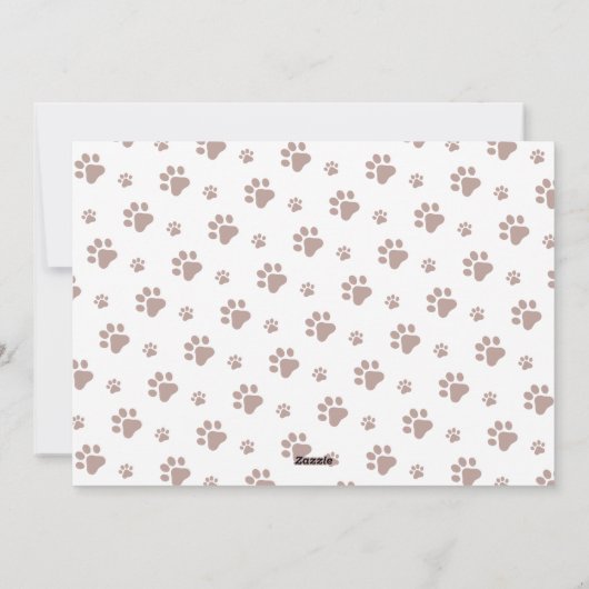 ペット犬3写真クリスマス シーズンカード (裏面)