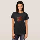 ペット狩り独身のドッグブリード Tシャツ (正面フル)