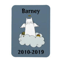 ペット猫の記念磁石