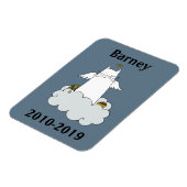 ペット猫の記念磁石 マグネット (左側)