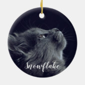 ペット猫クリスマスセラミックツリーDの写真を追加 セラミックオーナメント (裏面)