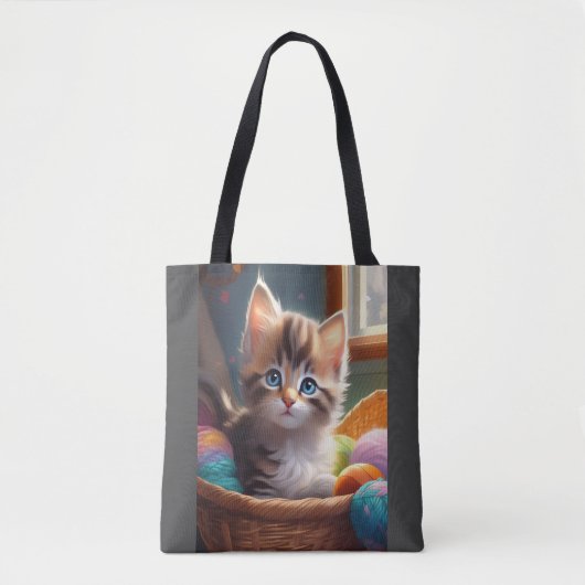 ペット猫バッグ トートバッグ (正面)
