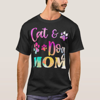 ペット猫犬ママのワイシャツ女の日ママの日 Tシャツ