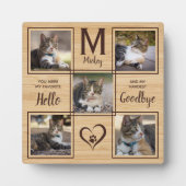 ペット猫記念写真集 フォトプラーク (正面)