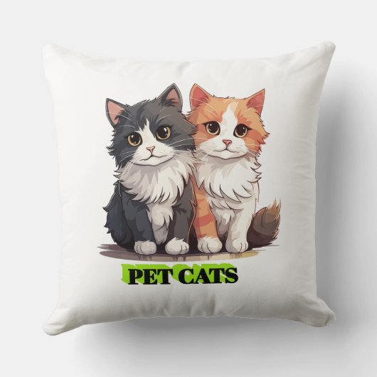 ペット猫 クッション (裏面)