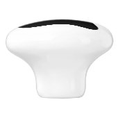 ペット用の犬の足のプリントドアと引き出しプルノブ セラミックノブ (側面)