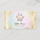 ペット用ペットサロン名刺 名刺 (正面)