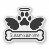 ペット用メールボックスステッカーLSF1V6 シール (正面)