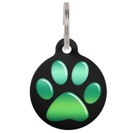 ペット用名札 – キャンディグリーンズポープリント ペット　ネームタグ