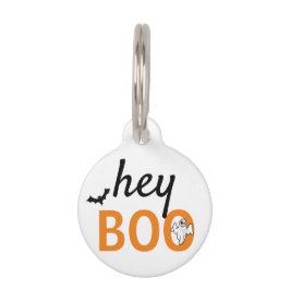 ペット用名札- hey BOO幽霊/こうもり ペット　ネームタグ