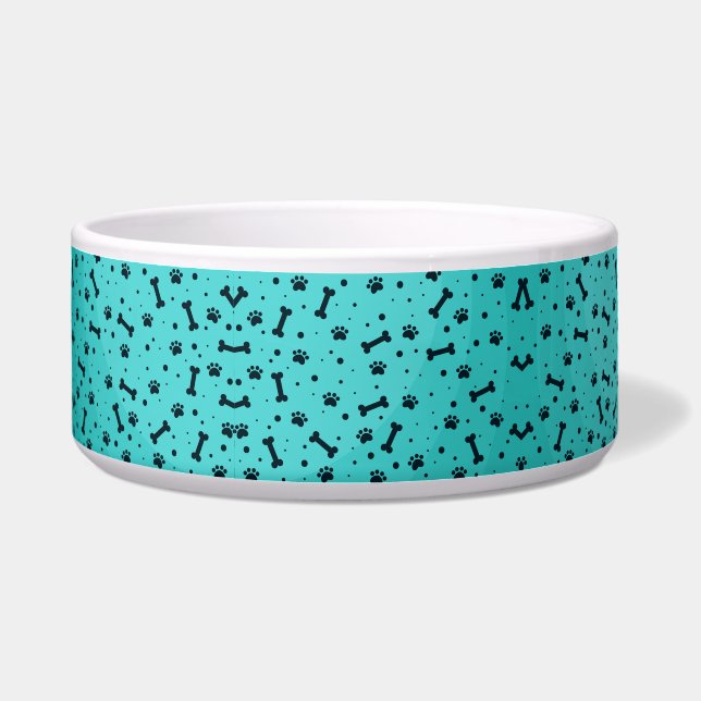 ペット用品 かわいい犬  ボウル (正面)