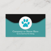 ペット用座席名刺 名刺 (正面)