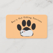 ペット用座席名刺 名刺 (正面)