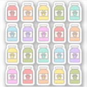 ペット用投薬Rx処方箋リマインダープランナー シール (正面)