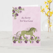 ペット用馬損カード カード (黄色い花)