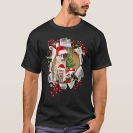 ペット祝好きのクリスマス Tシャツ