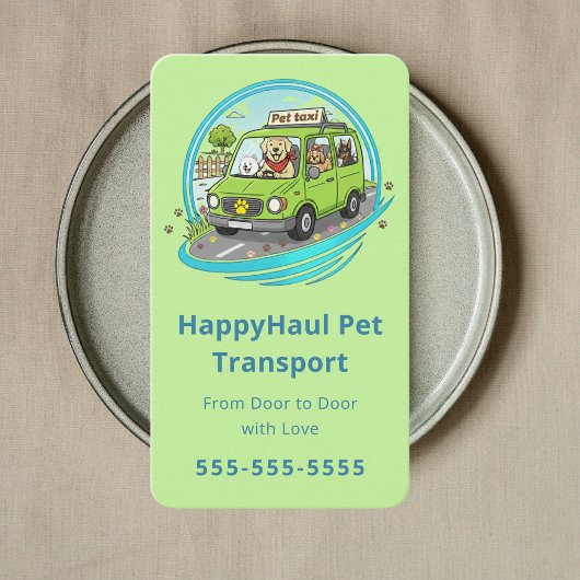 ペット移動コンシェルジュ モダンペットタクシーサービス 名刺