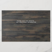 ペット素朴の結婚予算の犬は日付カードを保存 (裏面)