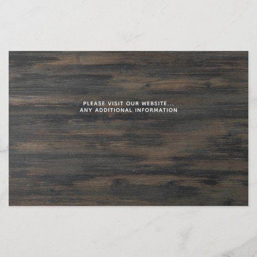 ペット素朴の結婚予算の犬は日付カードを保存 (裏面)