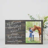 ペット素朴の結婚馬に日付を保存する (スタンド正面)