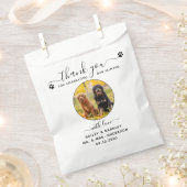 ペット結婚スモダンプエレガントト写真ありがとう フェイバーバッグ (クリップ留めされた状態)