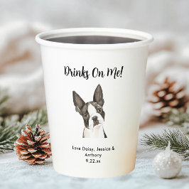 ペット結婚犬 紙コップ
