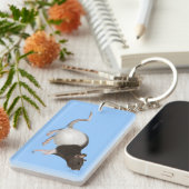 ペット絵画ネズミ キーホルダー (正面右)