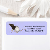 ペット絵画ネズミ ラベル (インサイチュ)