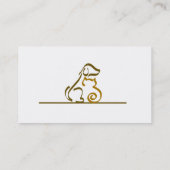 ペット緊急の接触情報の札入れは犬猫を梳きます コーリングカード (裏面)