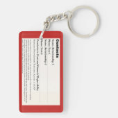 ペット緊急情報カードv3 キーホルダー (裏面)