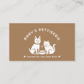 ペット自家製グルメフードベーカリー名刺 名刺 (正面)
