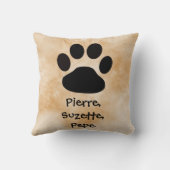 ペット規制枕 クッション (裏面)