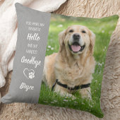ペット記念のパーソナライズされた犬の写真 クッション