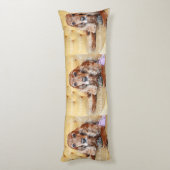 ペット記念の写真は個人化なります ボディピロー (裏面 (縦))