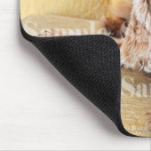 ペット記念の記憶は/写真を個人化します マウスパッド (コーナー)