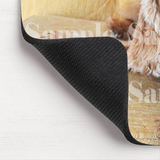 ペット記念の記憶は/写真を個人化します マウスパッド (コーナー)