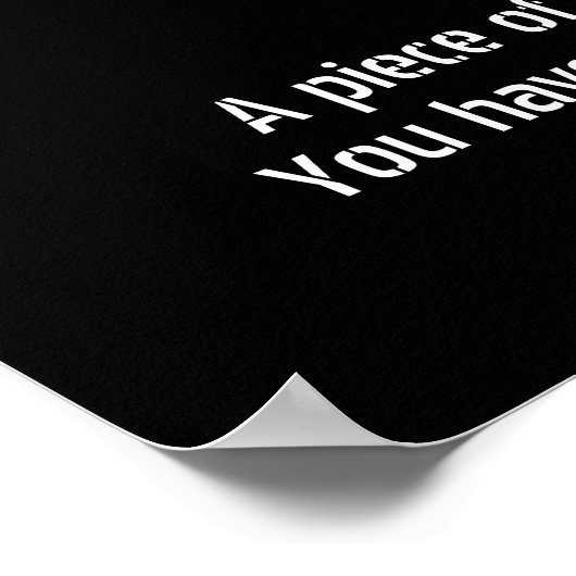 ペット記念ギフトペットの損失カスタム写真コラージュ ポスター (角)