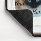 ペット記念ハートの足跡 マウスパッド (コーナー)